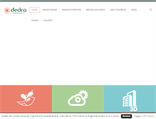 Tablet Screenshot of dedra.com