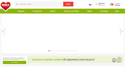 Desktop Screenshot of dedra.cz